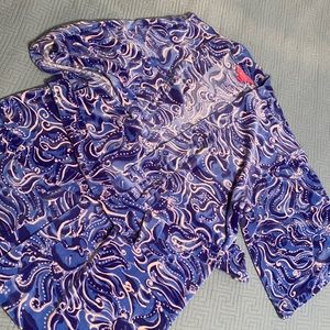 NWOT’s Lilly Pulitzer velour bath robe S/M
